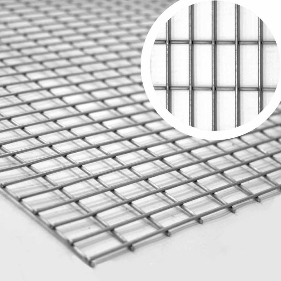 Сетка сварная оцинкованная D1,6мм, яч.25х12.5мм, LIHTAR