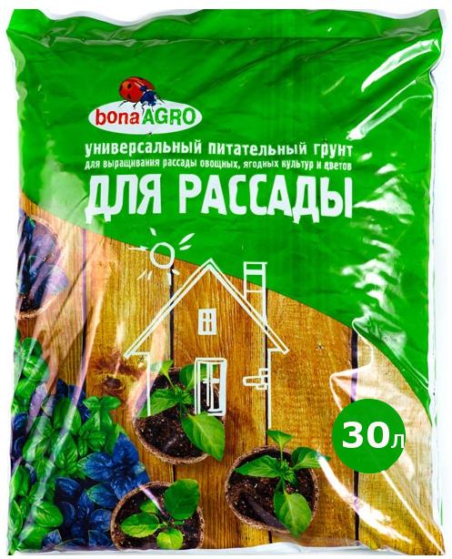 Грунт питательный bonaAGRO для рассады 30л