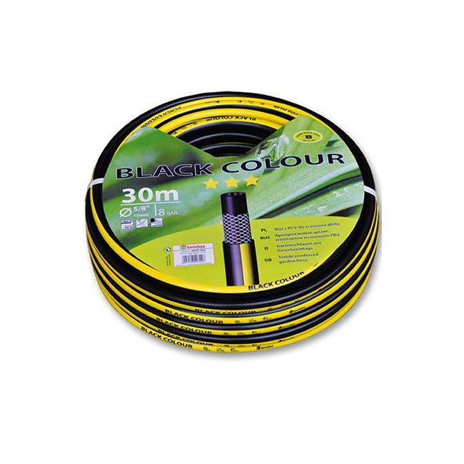 Шланг поливочный ПВХ BLACK COLOUR 5-8'' 20 м Bradas
