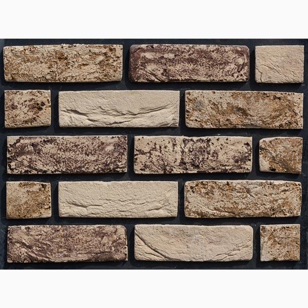 Декоративный камень Кирпич ручной формовки Рим ПГД-1-Л, упак. 0.8 м2