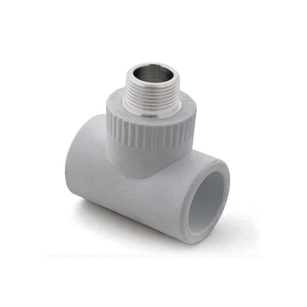 Тройник полипропиленовый комб. с нар. резьбой d25х1/2