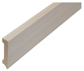 Плинтус напольный деревянный, Сосна светлая 2400х80х16 мм, Русский Профиль