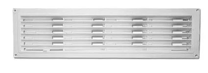 Решетка вентиляционная переточная 460x123 мм КО17 VENTS