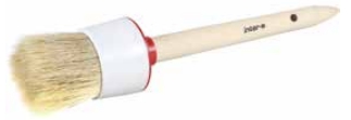 Кисть круглая натуральный ворс, 40 мм, inter-s