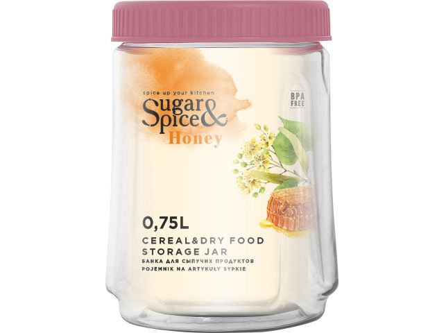 Банка для сыпучих продуктов 0,75 л SE224810054 Sugar&Spice