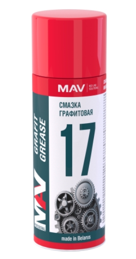 Смазка графитовая, MAV graphite grease, 520 мл