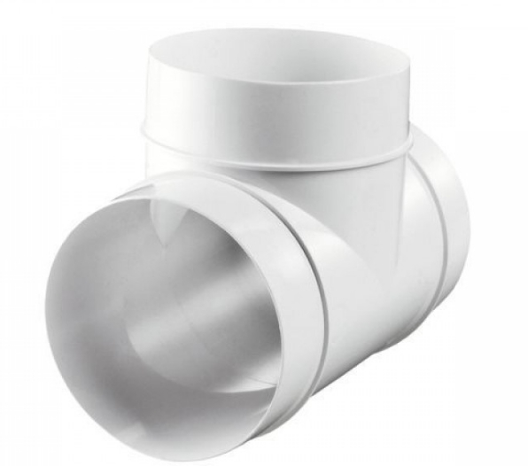 Тройник для круглого воздуховода d125 232 ZERNBERG 10191021