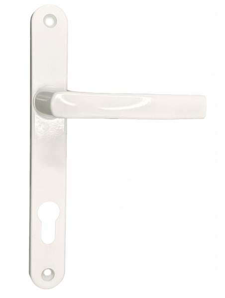 Ручка дверная на планке PVH 85-28 W (белая) VЕTTORE
