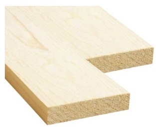 Доска (ель) 25х100x3000мм, 2сорт, влажность 14-16%