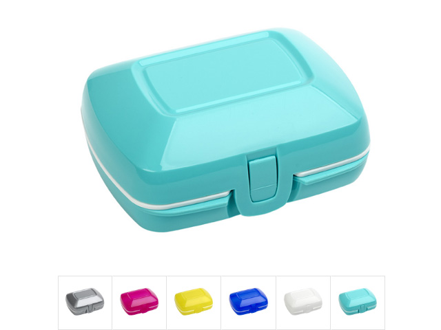 Мыльница 100x75x50мм (цвета в ассортименте), Drina 10465