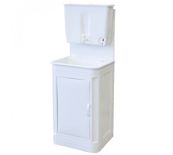 Умывальник Чистюля с пластиковой тумбой и электроводонагревателем ЭВБО-22, ЭлБЭТ