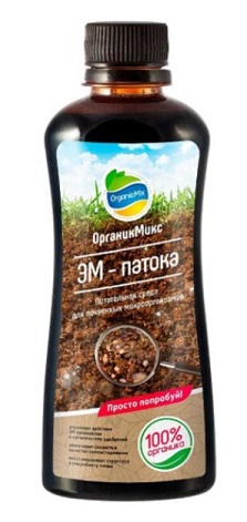 Удобрение жидкое ЭМ-патока ОрганикМикс 250мл
