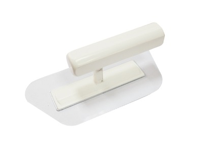 Кельма пластиковая трапеция разносторонняя, прозрачная, 180х90 мм, STMDECOR D1159