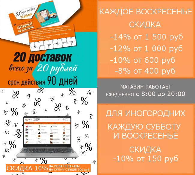 Обзор скидок и акций недели в ноябре для держателей карт Практик