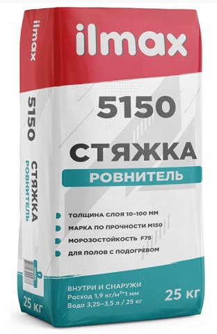 Cтяжка-ровнитель цементная ILMAX 5150, 25 кг.jpg