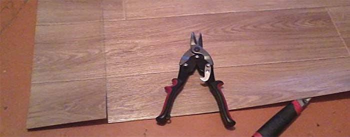 подготовка линолеума