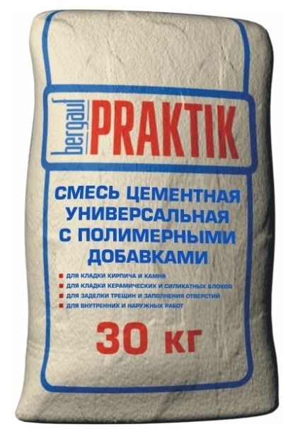 Кладочная смесь цементная универсальная с полимерными добавками Praktik 30 кг.jpg