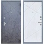 Дверь входная металлическая M7 860 R МеталЮр бетон графит/бетон снежный