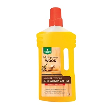 Средство моющие для бани и сауны 1 л Multipower Wood
