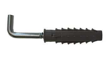 Дюбель с прямым крюком KRHP-10