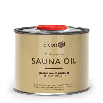 Масло для полков Elcon Sauna Oil, 500 мл