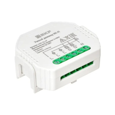 Умный диммер Wi-Fi Connect двухканальный в подрозетник EKF SDSH-2G-WF