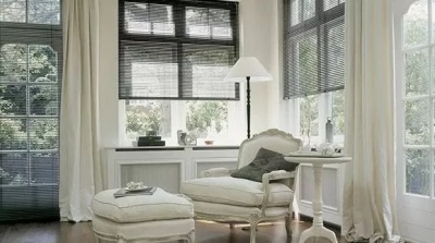 Жалюзи алюминиевые серебро брокат СГЖ-211 Дельфа