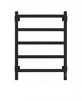 Полотенцесушитель Квадро 50x60 см Granula черный матовый