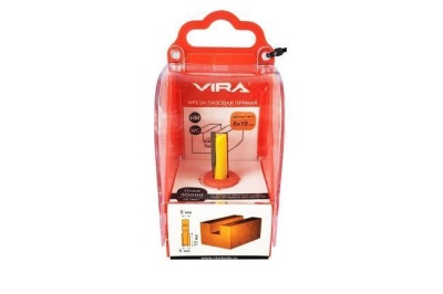 Фреза пазовая прямая (8х19 мм) VIRA 553307