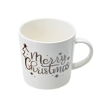 Кружка фарфоровая Новогодняя 350 мл Belbohemia ZPX226902C