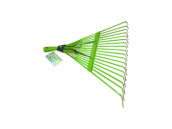  Грабли веерные без черенка, с компенсатором (0231-10)