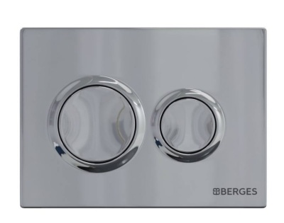 Комплект BERGES: инсталляция NOVUM525 + унитаз EGO Rimless, сидение дюропласт Toma Slim SO