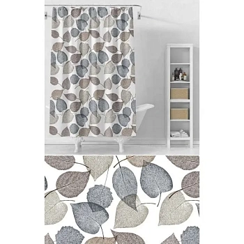 Занавеска для ванны PEVA 180х180см с кольцами Onlysun PEVA-5