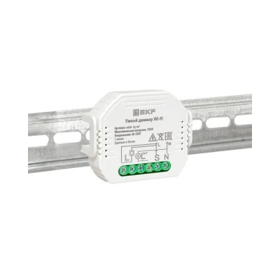 Умный диммер Wi-Fi Connect одноканальный в подрозетник EKF SDSH-1G-WF