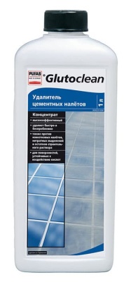 Удалитель цементных налётов Glutoclean, концентрат, 1 л