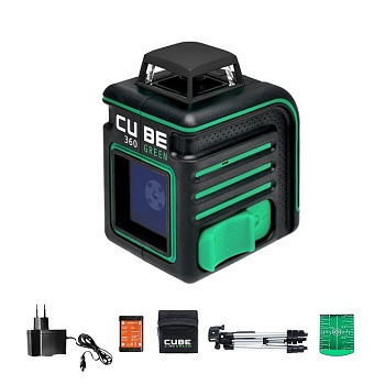 Нивелир лазерный ADA Instruments Cube 360 Green Professional Edition A00535