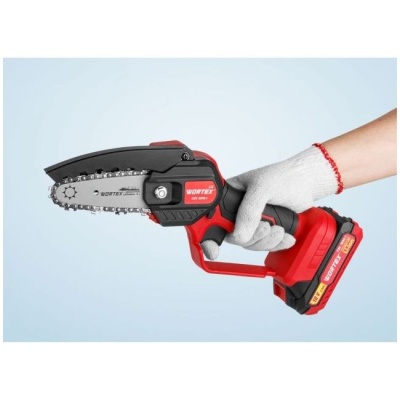 Мини-пила цепная аккумуляторная LX CEC 2518-1 в чемодане ALL1 XLT WORTEX 1329493