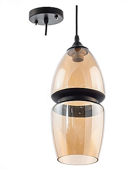 Светильник подвесной НСБ 01-60-101 13175/1 черный Aitin-Pro