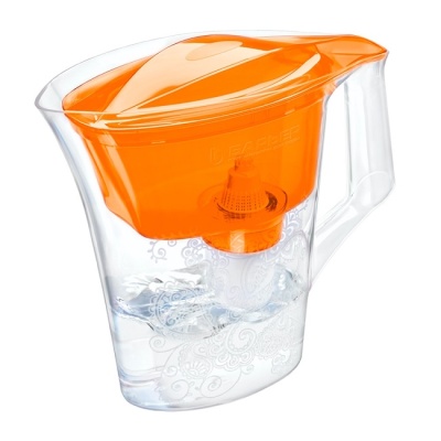 Водоочиститель Кувшин Барьер Танго (оранжевый с узором)