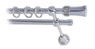 Наконечник Севилла 16 мм, хром, 2 шт