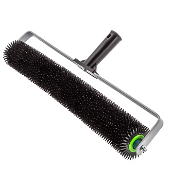 Валик игольчатый для наливных полов с рамой, острая игла, 500 мм, Сибртех 81112