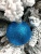 Шар ёлочный парча 8см синий GreenTerra В16 Шар ёлочный парча 8см синий GreenTerra В16