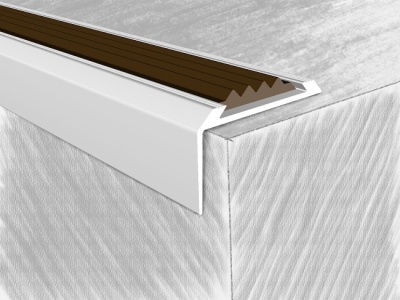 Наружный угол 973 1.35 м, 42x22 мм, КТМ (973-01Н серебро)