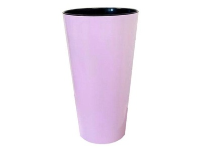 Кашпо для цветов пластмассовое 1,5 л лиловый Камелия GARDENPLAST