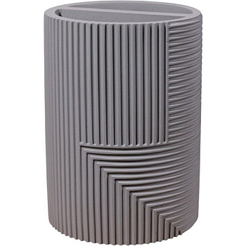 Стакан для зубной щетки и пасты Leeds песочный CASPIAN 90077