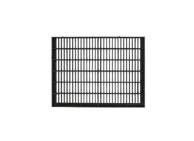 Придверная решётка пластиковая Ecoteck (черный)