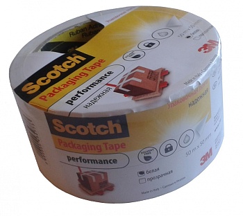 Лента упаковочная 50ммх50м с каучуковым Hot Melt адгезивом( 3787/BL) 3М