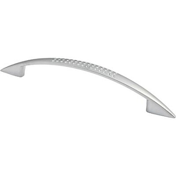 Ручка мебельная UN88/UZ-05 128 мм матовый хром, AKS