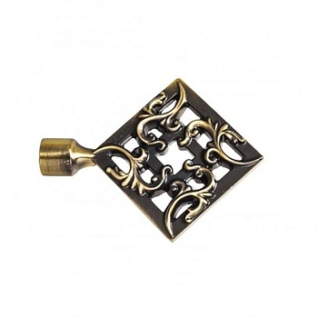 Наконечник Дели 16 мм, антик, 2 шт