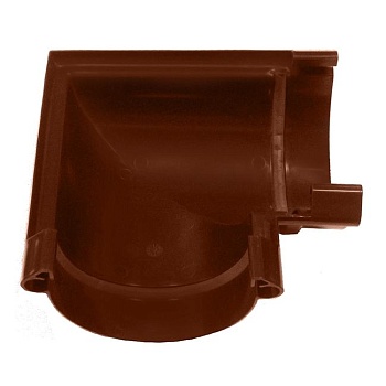 Угол желоба Murol 90° 130 мм коричневый Имидж